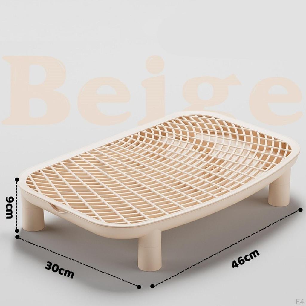 Step Cat Litter Ramp Easy To Clean Accessories Pet Supplies for Bathroom Lavatory