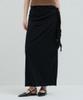 Kamino Wrap Banding Skirt Black