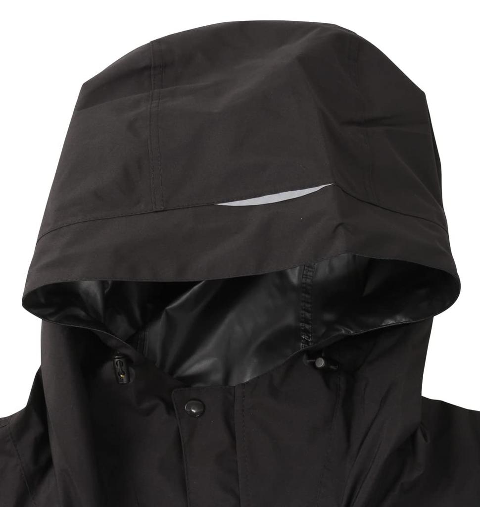 (TULTEX) Large Size Raincoat 7L Black