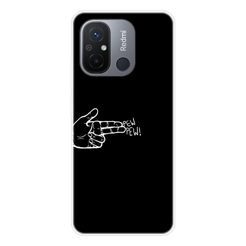 For Xiaomi Redmi 12C 12 C Redmi12C Case Soft Silicone Back Cover Cartoon Phone Case Diversification
