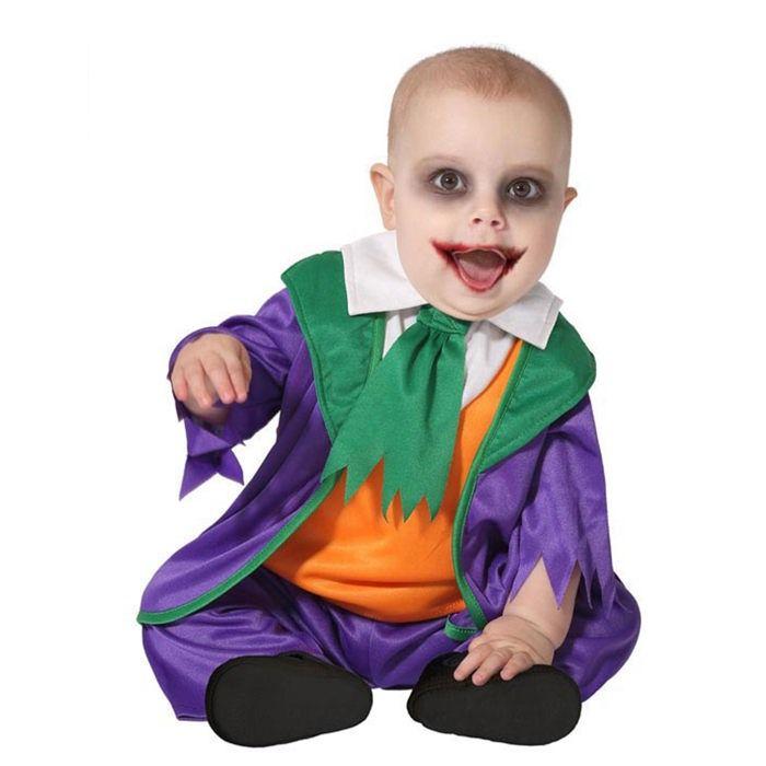 Kostyme liten gal klovn baby