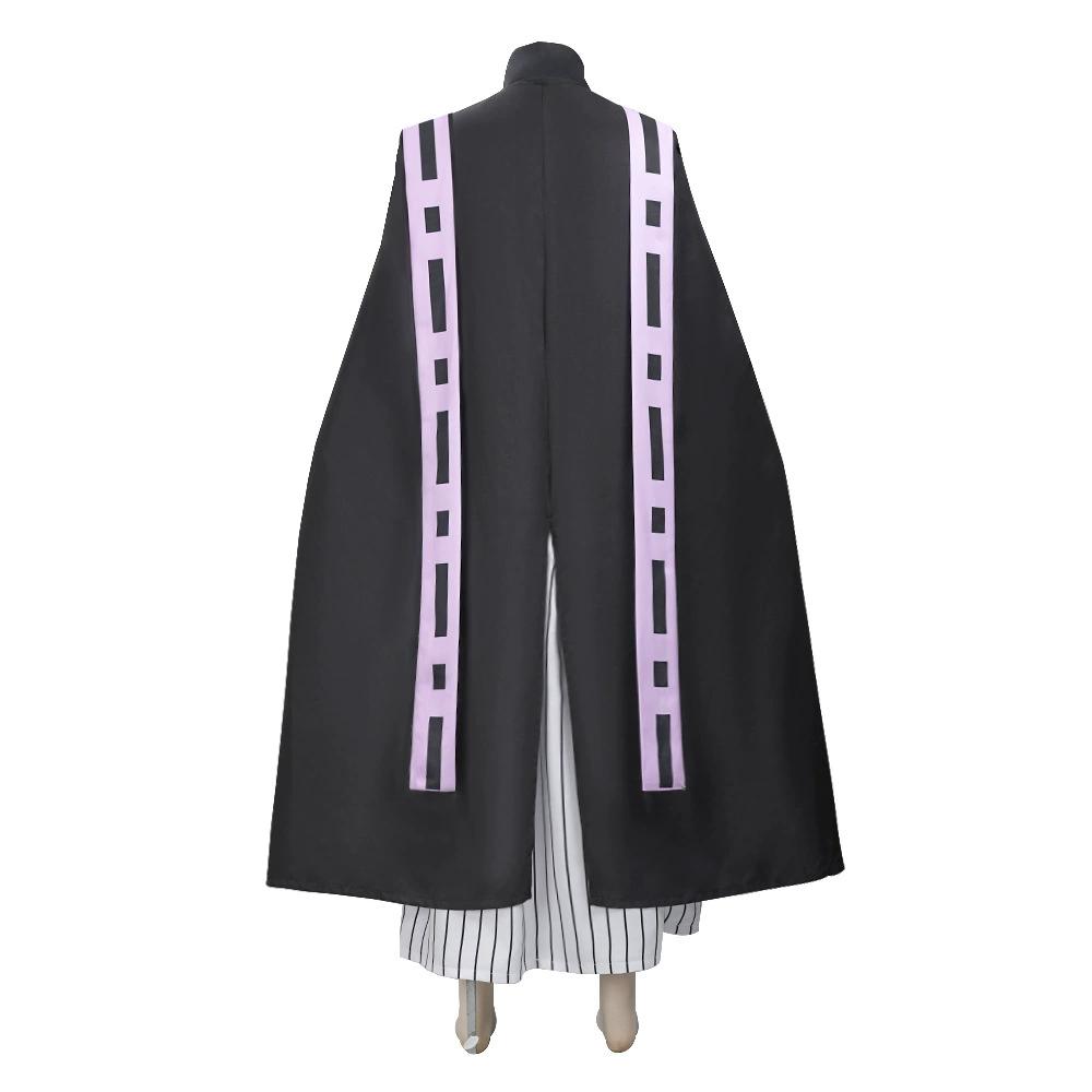 Demon Doma Douma Cosplay Costume Wig Fan Sets Kimetsu No Yaiba Outfit Halloween Anime Douma Kimono for Men Women