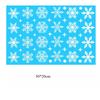 Christmas Window Stickers Xmas Tree House Snowflake Glass Decal Merry Christmas Decoration Home Navidad Gifts Noel