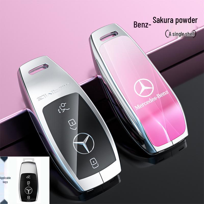 Mercedes Key Cover for S-Class Maybach, C-Class, C200L, E260L, E300L, GLB, and GLC260L Models