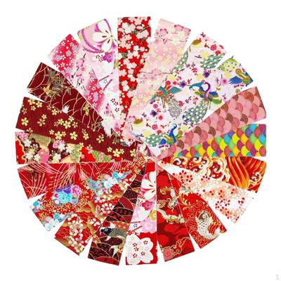 20 Pieces Cotton Bundles for Quilting In Japanese Styles DIY Projects