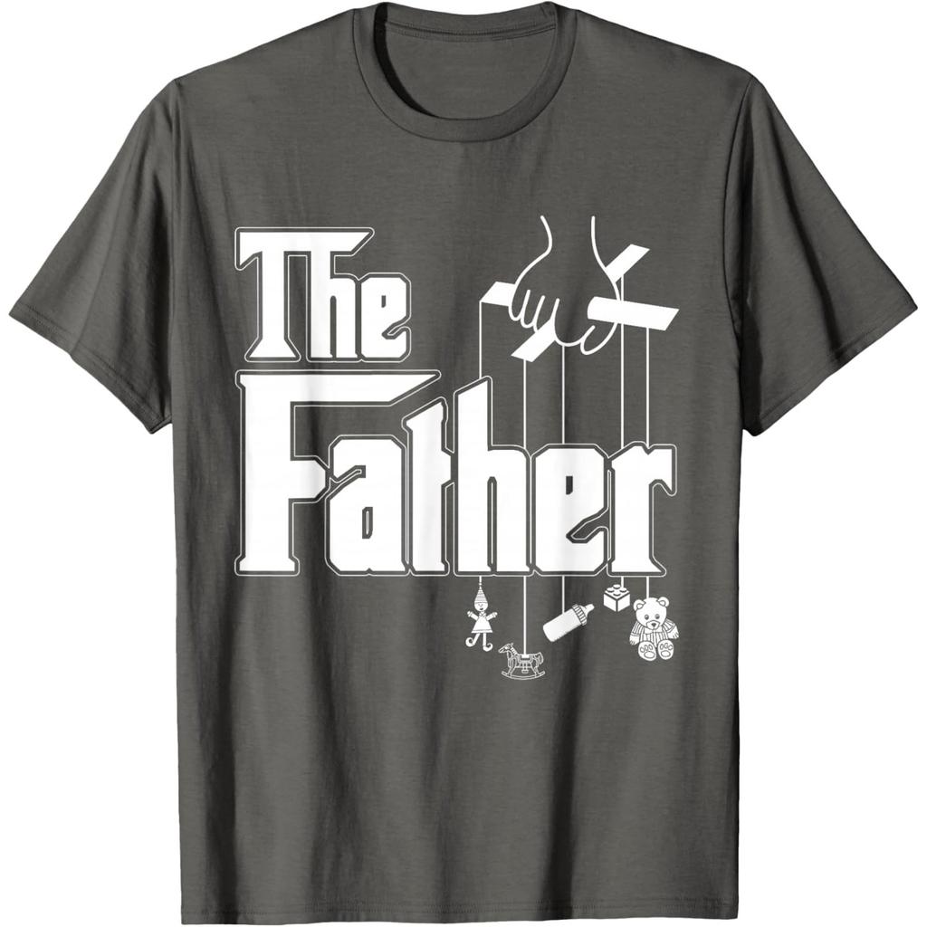 The Father Puppet Design Graphic Tee Unisex's Short Sleeve Casual Cotton T-Shirt