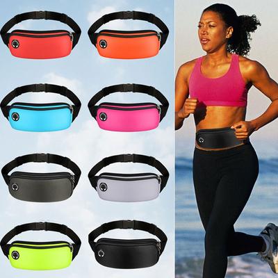 Sport Bauchtasche Damen Gürteltasche Herren Laufen Hüfttasche Handy Schwarz Gymnastiktaschen Laufzubehör