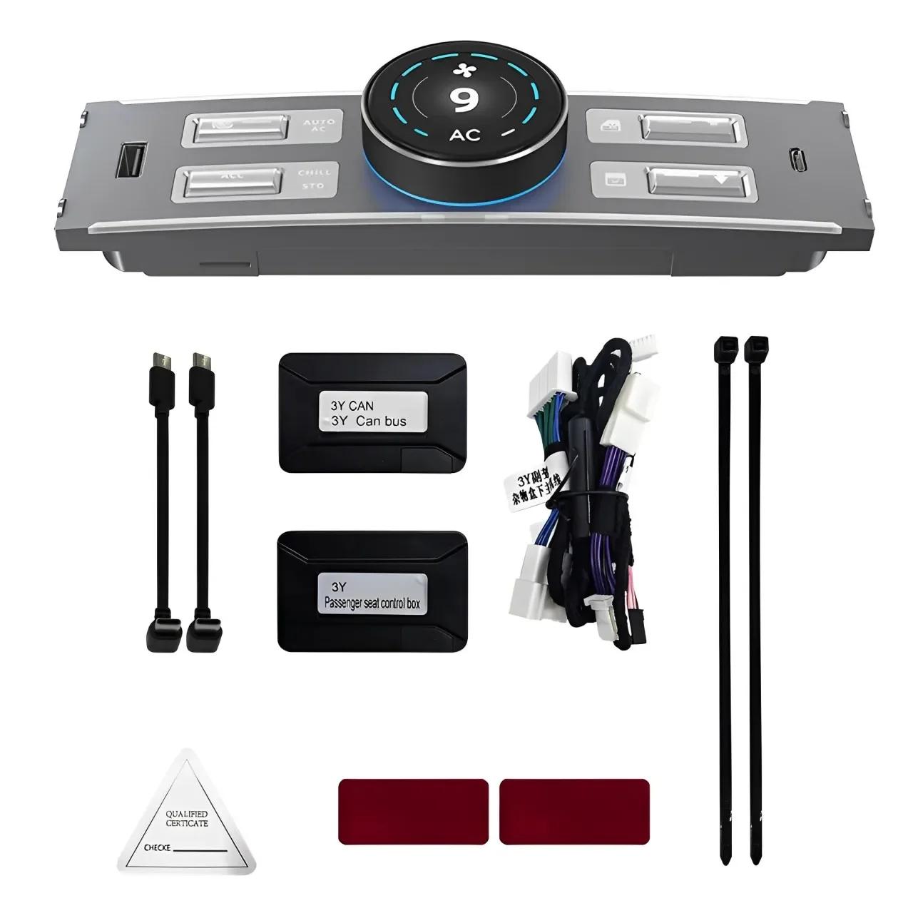 

Интеллектуальная док-станция с многофункциональной ручкой и портом USB Type-C, подходит для Tesla Model 3/Y, Tesla Model 3 или Y 2021-20224