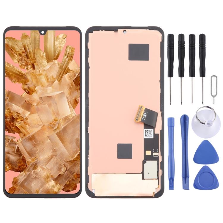 

For Google Pixel 8 GKWS6 G9BQD OLED LCD Screen Digitizer Full Assembly with Frame