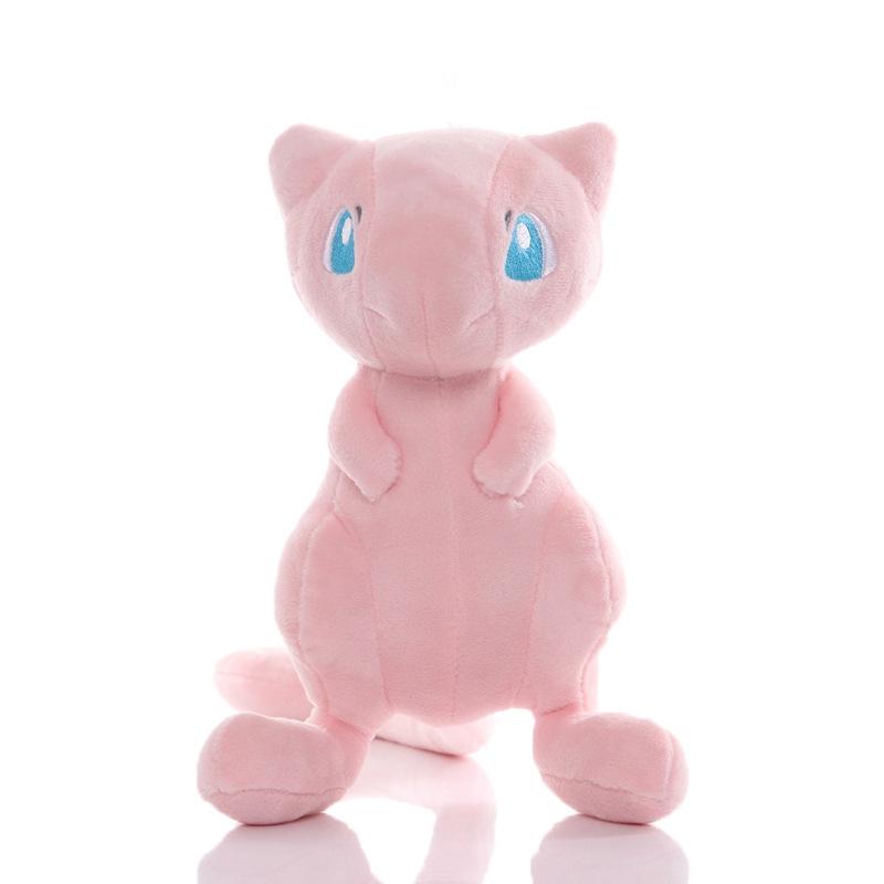 Pokemon Pink Series Plush Pikachu Cleffa Jigglypuff Mew Sylveon Chansey Stuffed Doll Kids Christmas Gifts Toys Hobbies