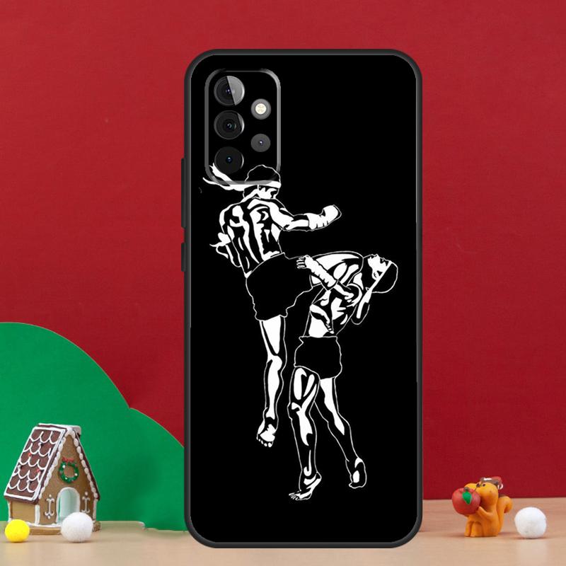 Muay Thai Fight Boxing Case For Samsung Galaxy A17 A06 A16 A56 A36 A54 A34 A14 A52 A32 A13 A23 A33 A53 A15 A35 A55