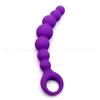 Handheld Anal Plug 7 Butt Beads Soft Silicone Sex Toys for Couple Female Vagina Masturbator Male Prostate Massage Adult Product