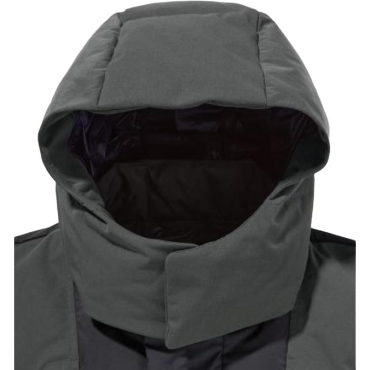 Uniqlo X Jil Sander +J Collaboration Loose Fit Hooded Zip Down Jacket Men outerwear Olive-Green 445767-56