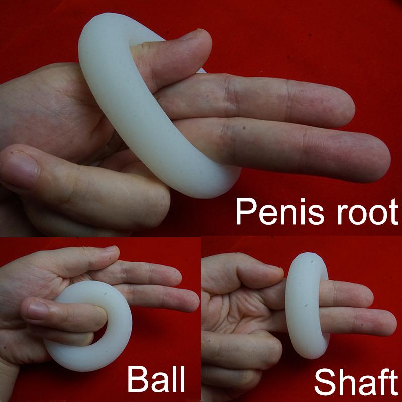 Silicone Semen Lock Cock Ring,Delay Ejaculation Dick Erection Penis Rings Testicles Scrotum,Cockring Men Sex Toys,GLOW IN DARK