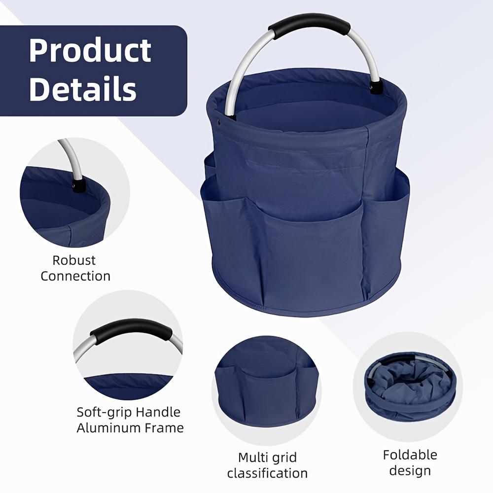 Oxford Cloth Tool Storage Bag - Foldable Storage Basket, Suitable for Home Decoration and Camping Storage Bag.