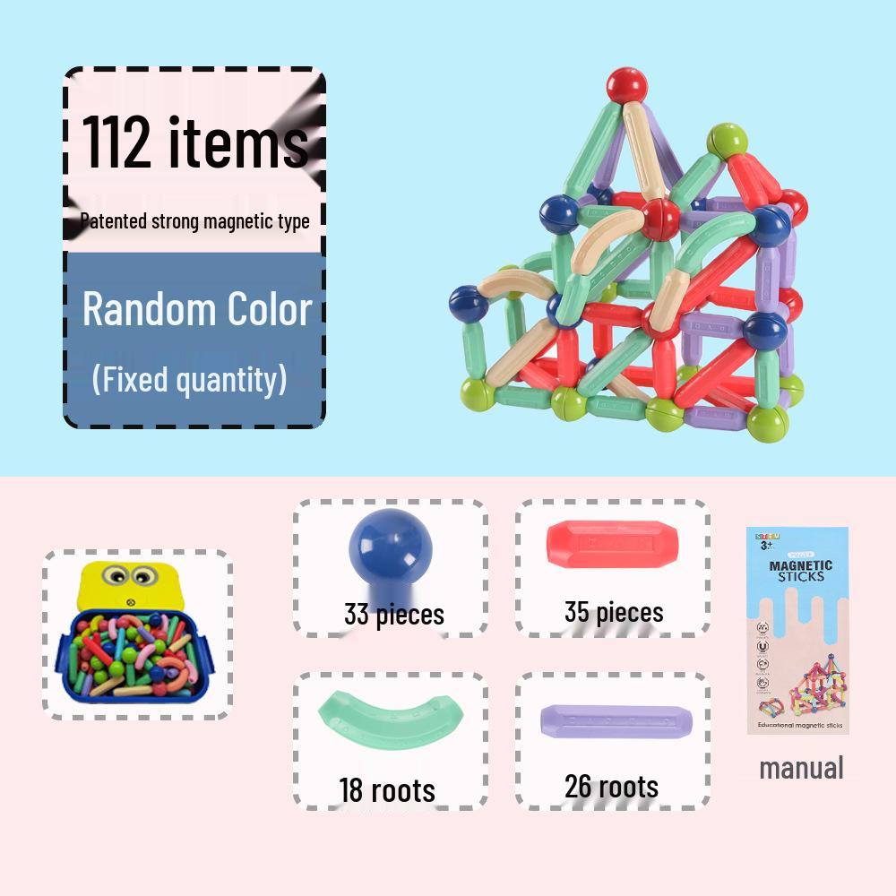 Magnetic Building Blocks - Versatile and Strong Magnetic Toys for Children.