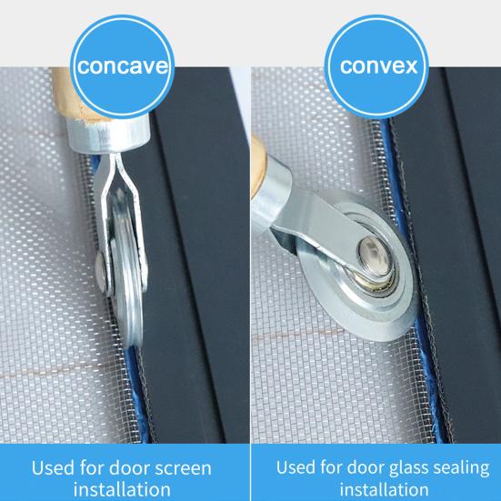 Screen Roller Tool Multifunctional Tool with Ergonomic Handle Compact Size Portable Easy to Use Spline Roller Screen Repair Tool