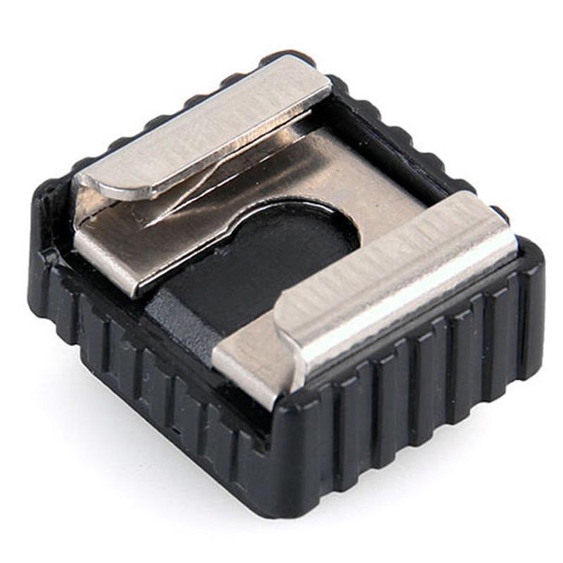 Blitzschuhhalterungsadapter 1/4" Schraube für Studio Speedight Stativ