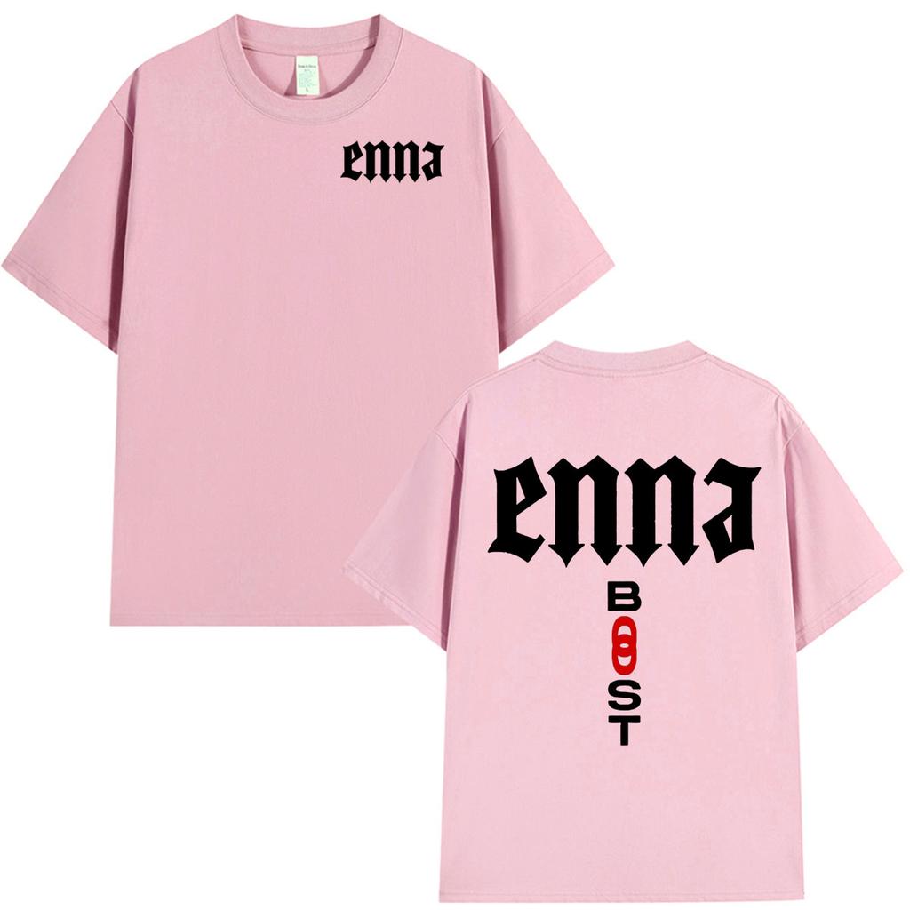 Rapper PLK Enna Boost Graphic T Shirt Men's Women Clothing Fashion Hip Hop Oversized T-shirt Casual Cotton Short Sleeve T-shirts