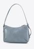 Bolso de Hombro para Mujer Wittchen con Remaches, Azul, Cuero Ecológico