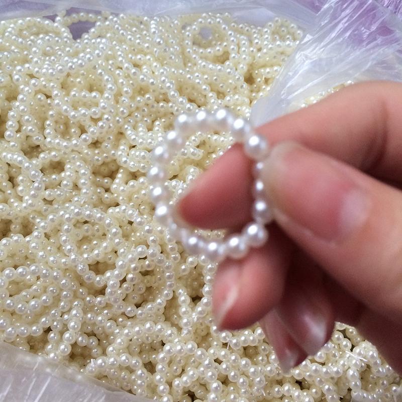 2 Adet Kendin Yap Dekorasyon Antika Bebek Küpeleri Aksesuarları 30Cm/60Cm Bebek İçin Kulak Çıtçıtlı Küpeler İnci Kolye Oyuncaklar