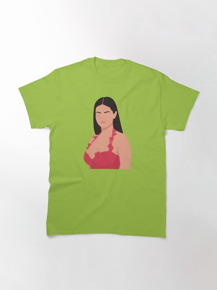 T-shirt Classica con Illustrazione Lineless di Selena Gomez