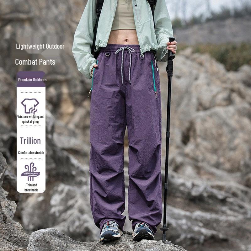 Damskie wodoodporne spodnie górskie hardshell w wersji petite