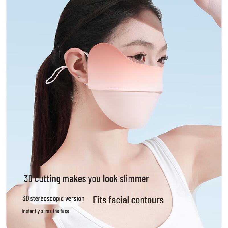 MEET SUNNY 3D Sun Protection Mask for Women with Eye Corner Coverage