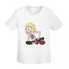 Lizzie McGuire Cartoon T-Shirt Damen Kurzarm T-Shirts Rundhals Kleidung Baumwolle Sommer T-Shirts Streetwear