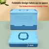 Foldable Multi-function Storage Box PP Plastic Detachable Organizer for Outdoor Car Child Toy Storage Portable Turnover Box