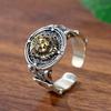 Men's Lion King 925 Sterling Silver Ring Band - Retro & Trendy Index Finger Jewelry Gift.