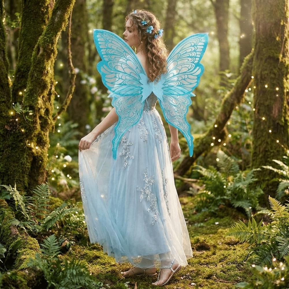 Sparkling Butterfly Wings Plastic Material Elf Wings New Fairy Wings Cosplay