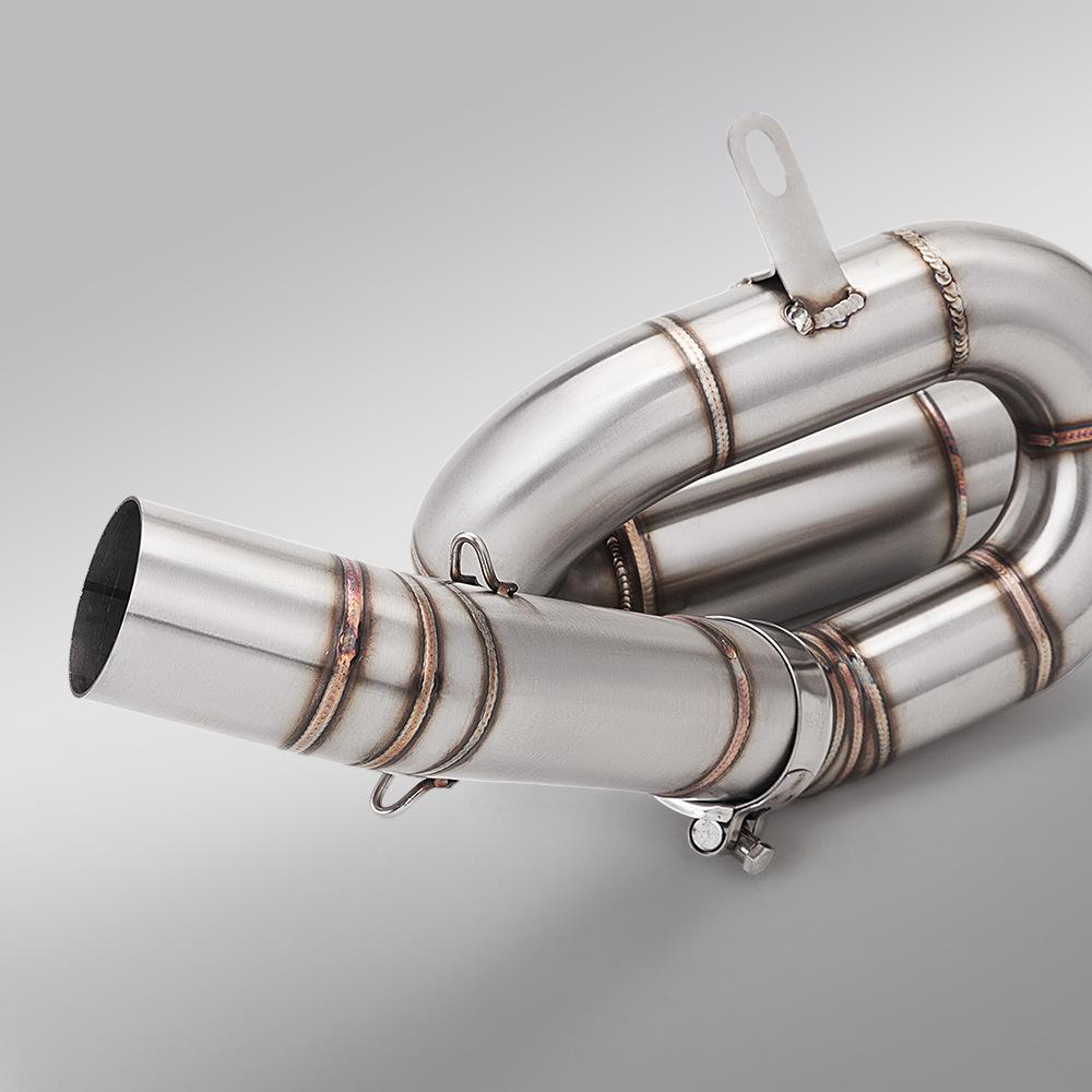 CFMOTO 650NK/400NK Mid-Pipe Resonator Tailpipe Muffler for Motorcycle Modification