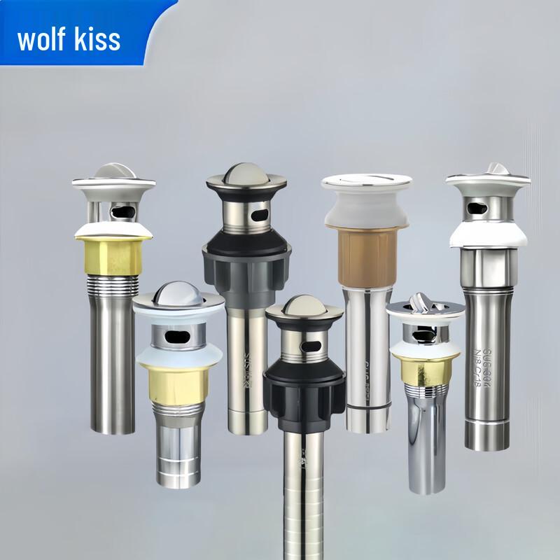 Wolf Kiss 304 Stainless Steel Basin Drain Pipe