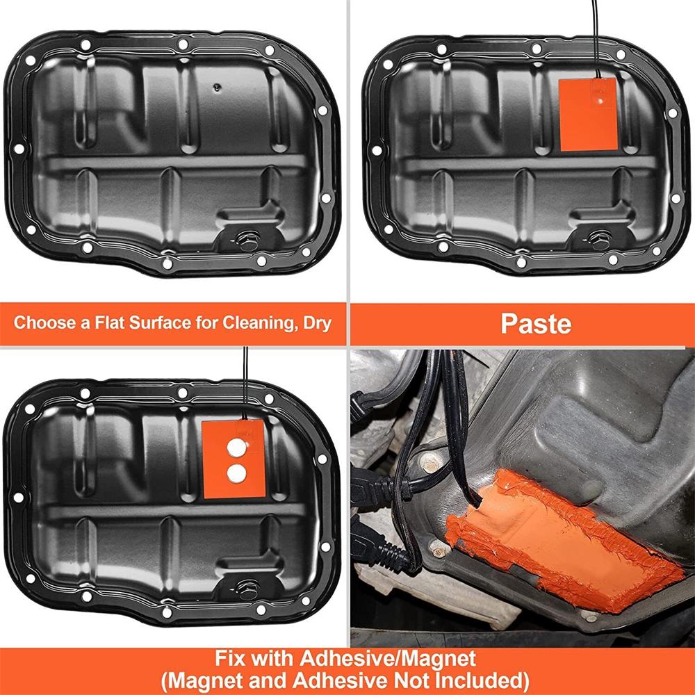 Engine Oil Heater Silicone Heating Blocking Pad Water Oil Warmer Waste Oil Pan Heater Pad For Car 9*13cm