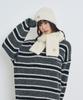 LMR Symbol Logo Embroidered Knit Beanie Ivory