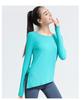 New Autumn/Winter Quick-Dry Slimming Long Sleeve Pilates Yoga Top – Versatile and Flattering Round Neck Sportswear