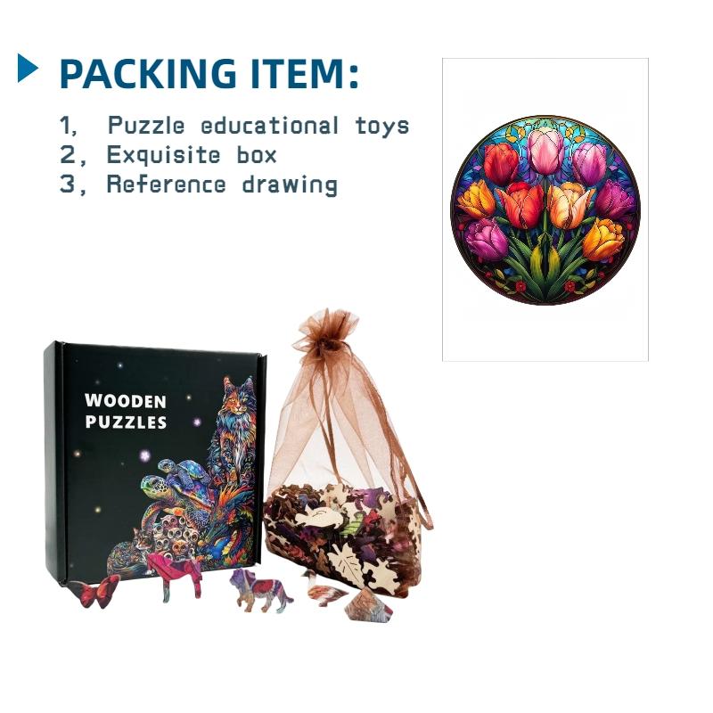 Non-Toxic Pirate Cabin 3D Vision Wooden Jigsaw Puzzle For Adults - Educational Brain Teaser Game Intellectual Exercise For Birthday Gifts
