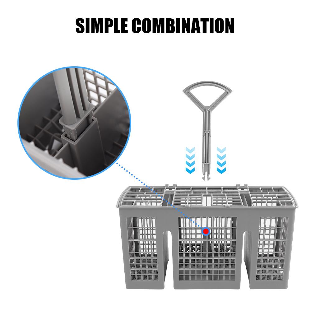 Universal Cutlery Basket For Siemens For Bosch For Maytag For Kenmore For Constructa For Whirlpool For LG Kitchen Storage Dishwashers Cutlery Basket