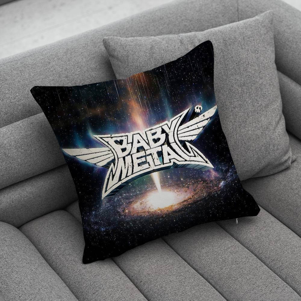 BBabymetal Metal Forth Pin Pillow Case Pillowcase Home Sofa Cushions Car Cushions Pillowcover Office Pillowshell Pillow