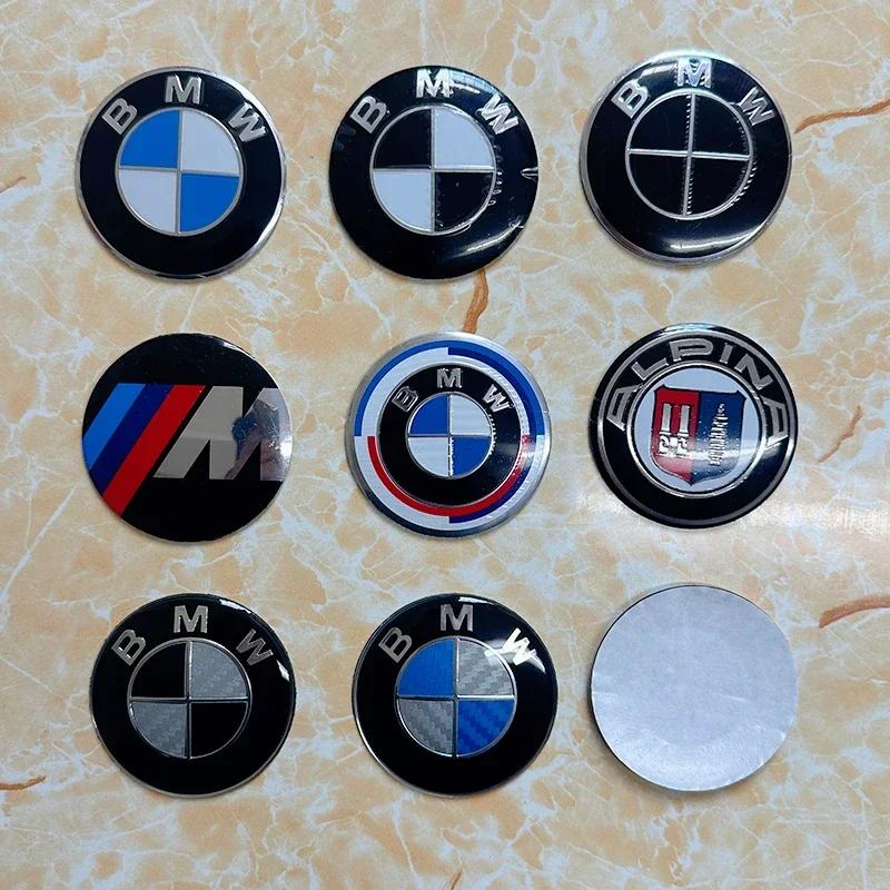 56mm 65mm Emblema Auto Coprimozzo Ruota Adesivi Coprimozzi Decalcomania Per BMW M M3 X5 X1 X3 E46 E90 E39 F10 F20 F30 G20 E60 E36 E34 X6