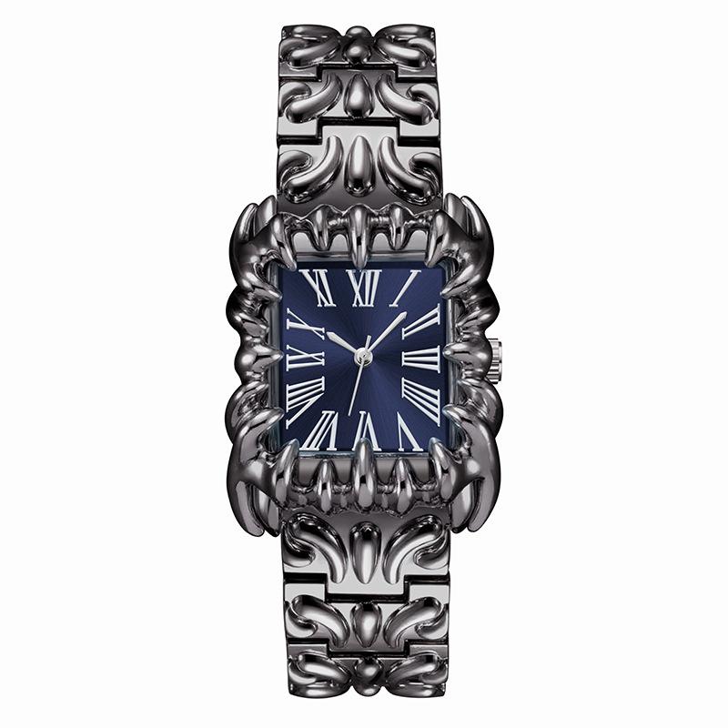 Square Claw Millennium Watch Men'S Retro Style Y2K Special-Shaped Tide Brand Quartz Watch
