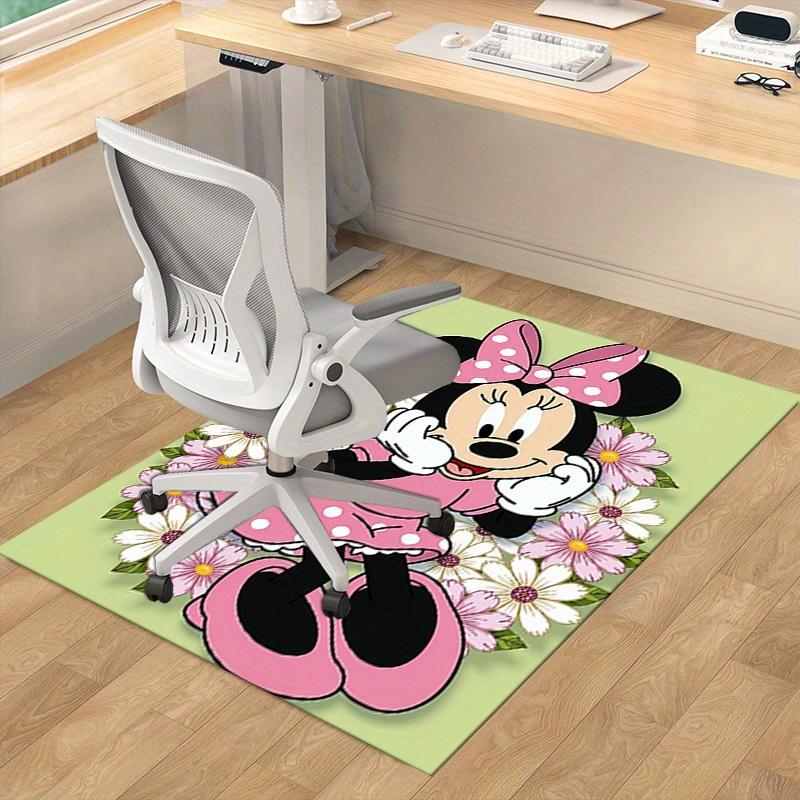 1pc. Cute Minnie Mouse Floral Rug - Home Decor Carpet, Office Mat, Outdoor Rug Giftz041109