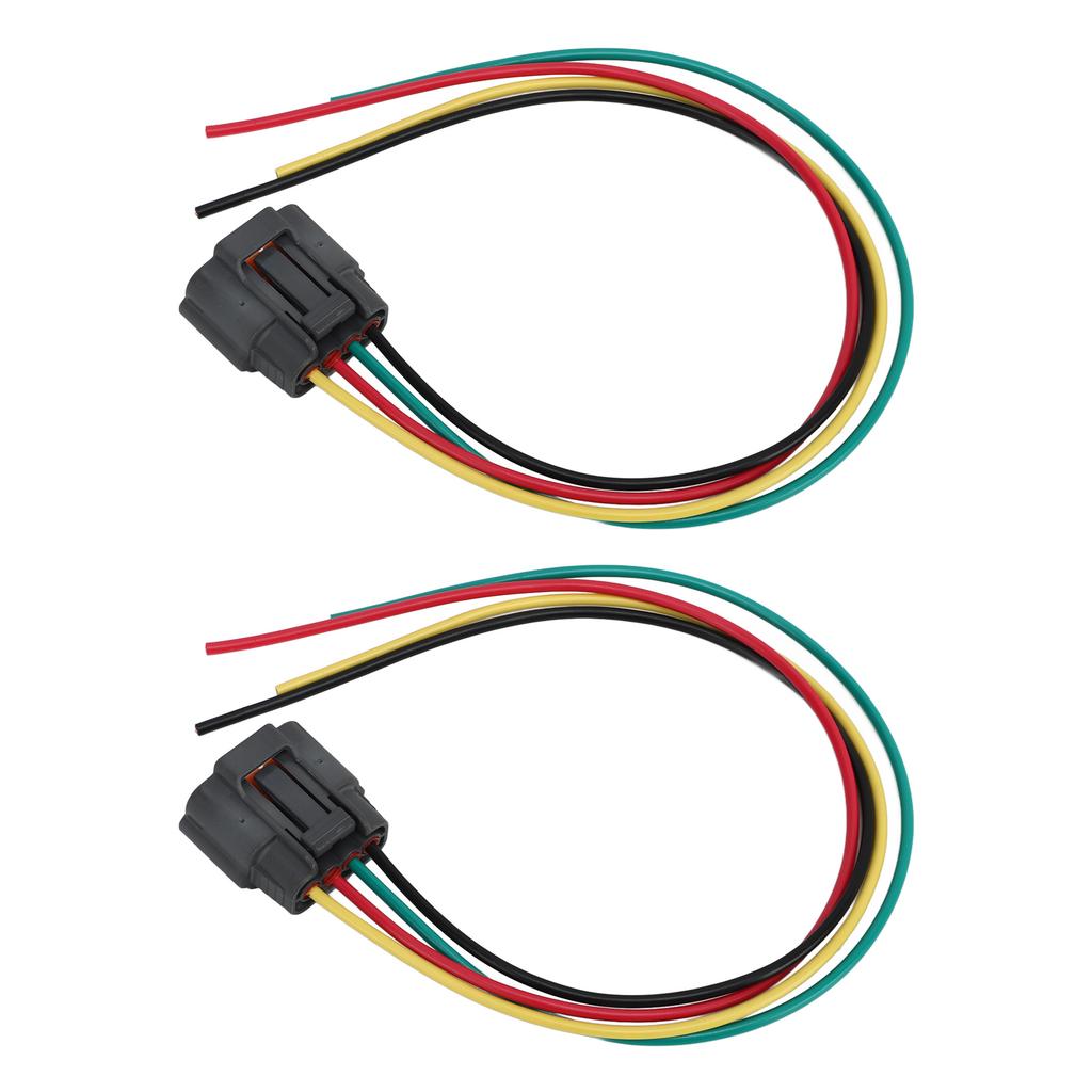2PCs Connector Plug Pigtail Harness T2T52971SPEC 4Pin Replacement for Mazda B2200 B2600 1990?1993