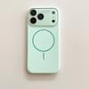 Advanced Liquid Silicone Phone Case for IPhone Air 17 16 15 14 Pro Max for Magsafe Magnetic Charging Glass Lens Protective Cover