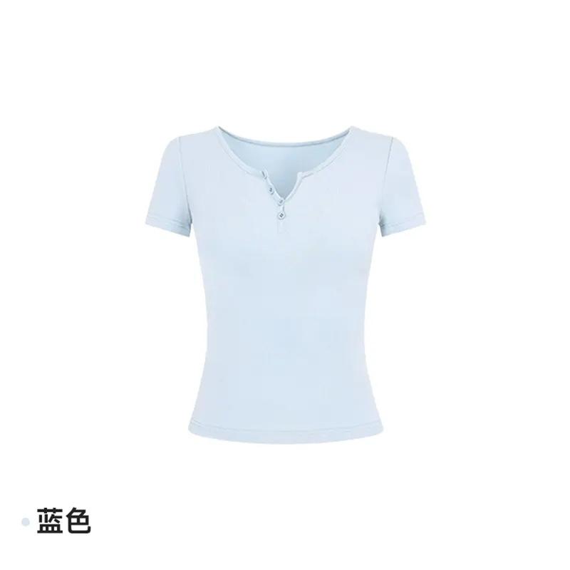 Pure desire dopamine sister feeling semi-open neck short sleeves summer waist thin red top Spice girls wear temperament T-shirt