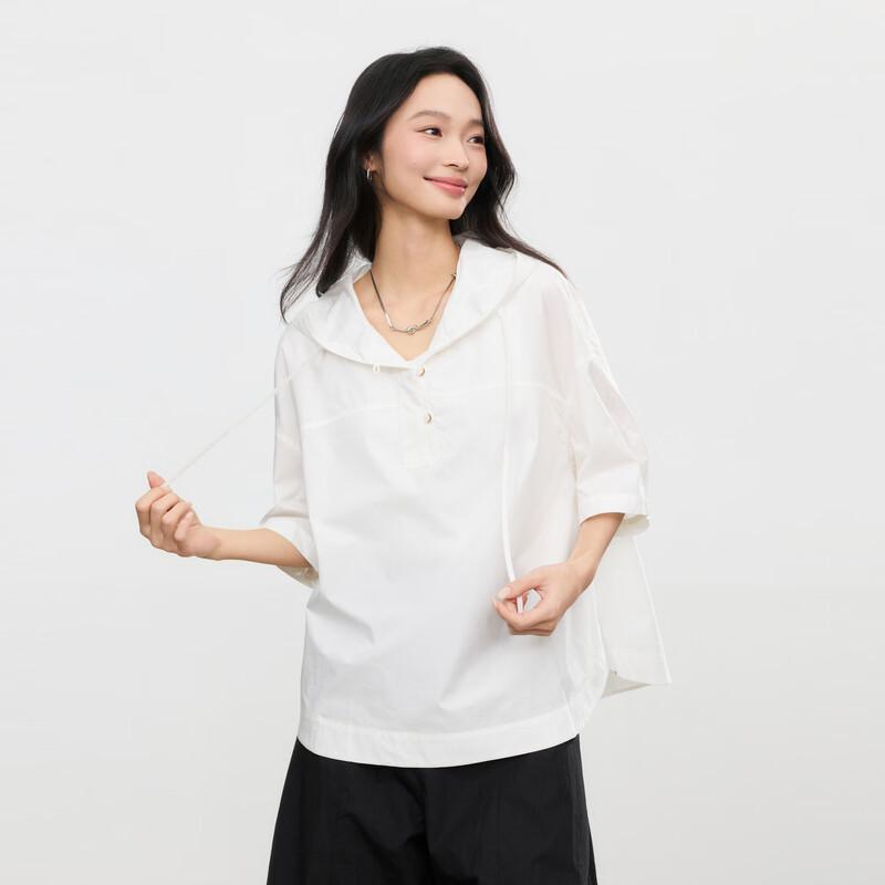 Elva  Island Women s Cotton Short-Sleeve Shirt S