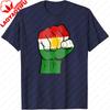 Kurdish Flag Fist Design Unisex TShirt National Pride Celebration Clothing Casual Men Women Unisex Daily Life Cotton Streetwear
