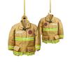 Decorated Firefighter Fireman Pendant Custom Ring Star Wooden Ornament Country Christmas Ornament Home Ornament Souvenir 2024