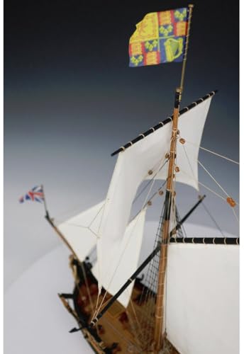 Woody Joe 1/64 Charles Yacht Wooden Model Assembly Kit (Ship)